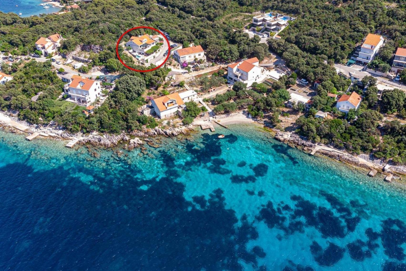 Seaside Apartments With A Swimming Pool Tri Zala, Korcula - 558 Zrnovo Ngoại thất bức ảnh